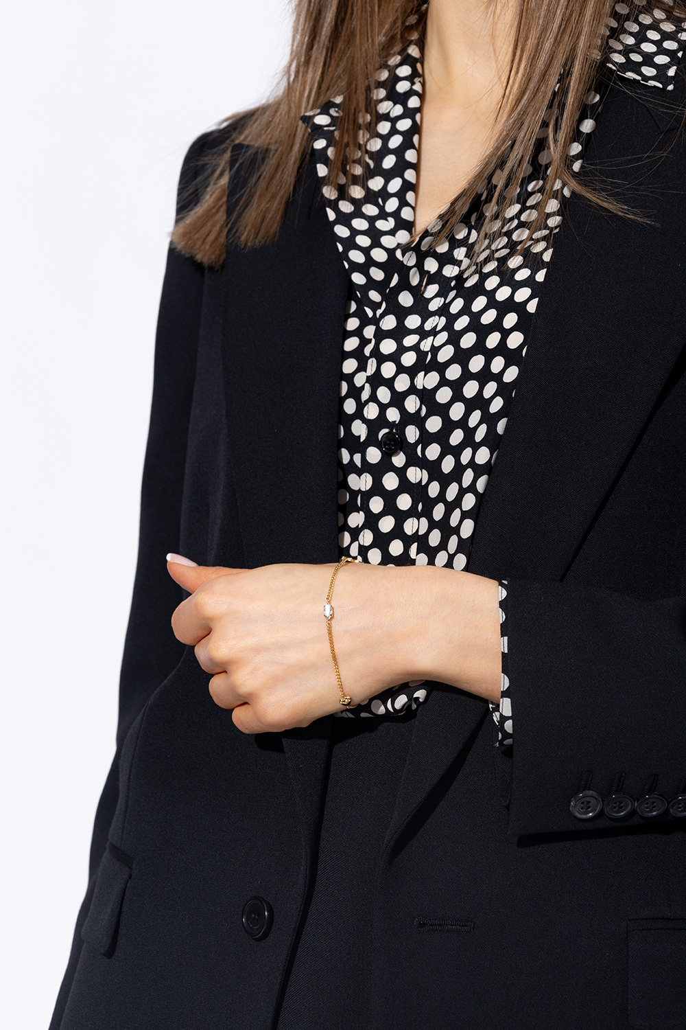 SAINT LAURENT PARIS｜JEWERLY (701950 Y1526 9137) Saint Laurent Brass bracelet | Women's Jewelery | Vitkac